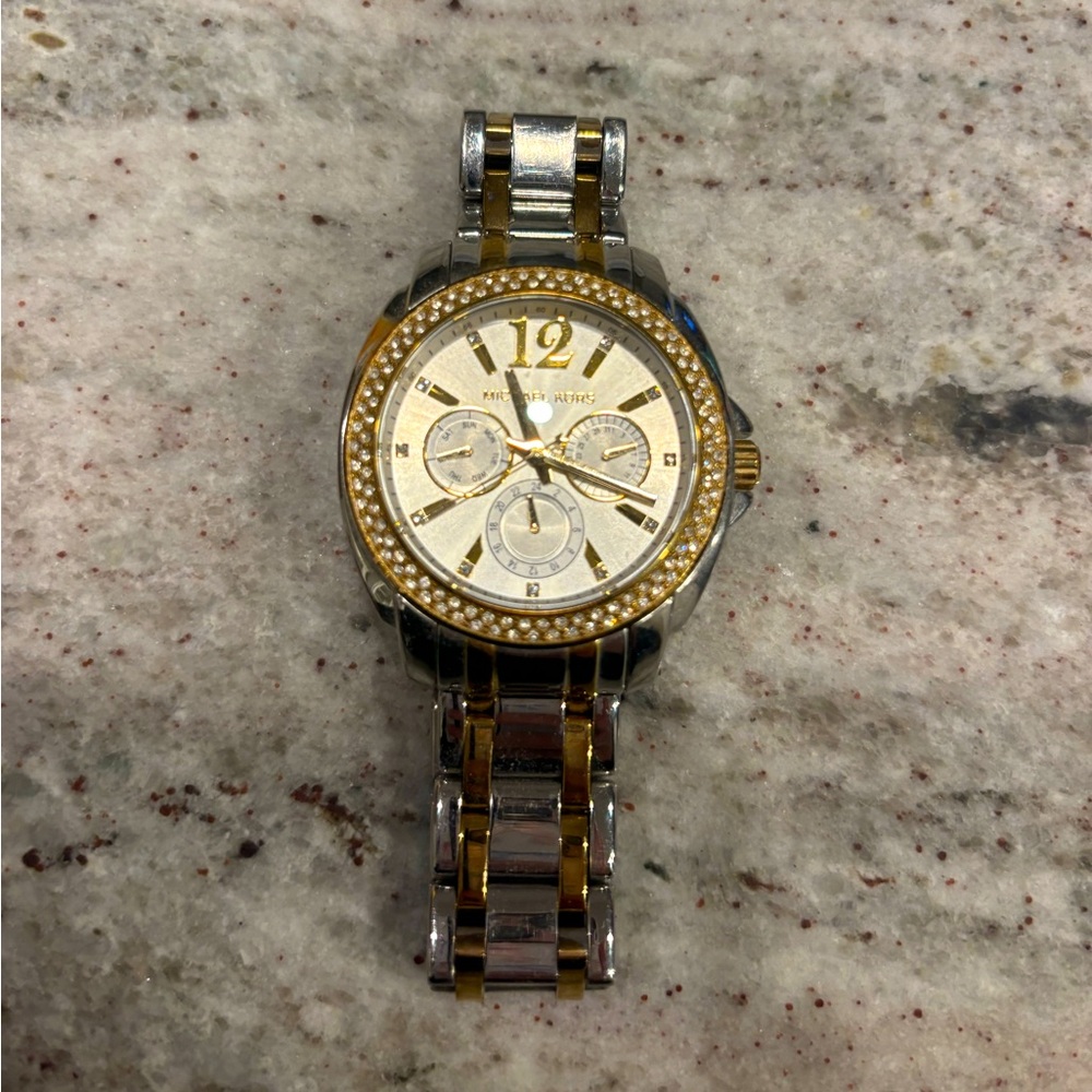2 tone Micheal Kors watch